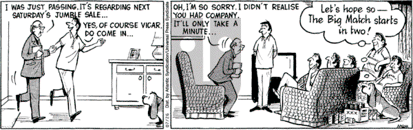 Fred Basset on Wednesday July 26, 2006 Comic Strip