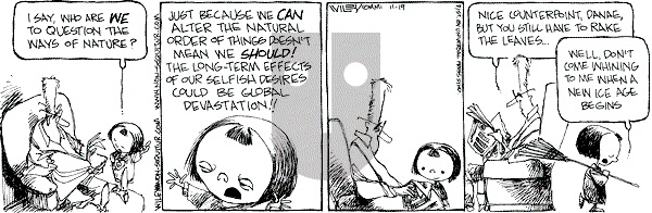 Non Sequitur on Monday November 19, 2001 Comic Strip