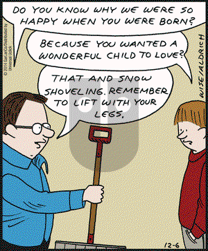 Real Life Adventures on Saturday December 6, 2014 Comic Strip