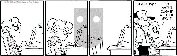 FoxTrot on Thursday August 19, 1999 Comic Strip