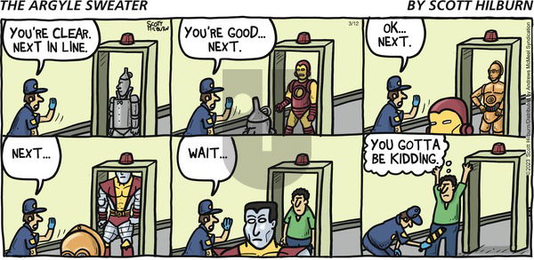 The Argyle Sweater - Sunday March 12, 2023 Comic Strip