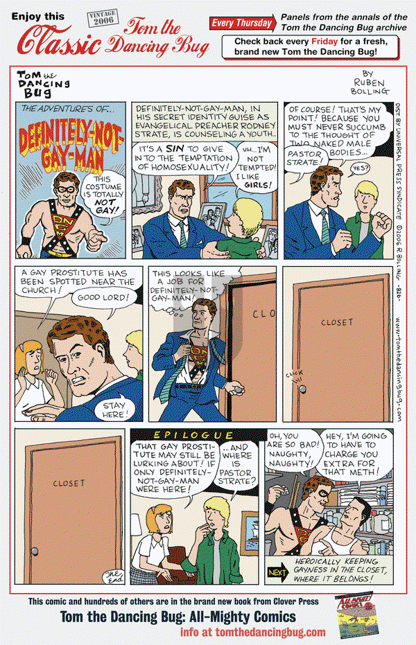 Tom the Dancing Bug - Thursday April 20, 2023 Comic Strip
