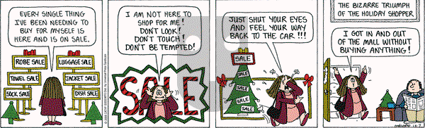 Cathy Classics on Thursday December 7, 2006 Comic Strip