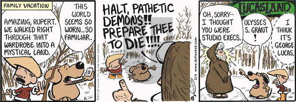 DeFlocked on Friday March 4, 2016 Comic Strip