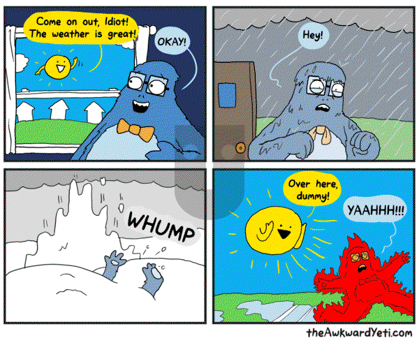 The Awkward Yeti - Wednesday October 20, 2021 Comic Strip