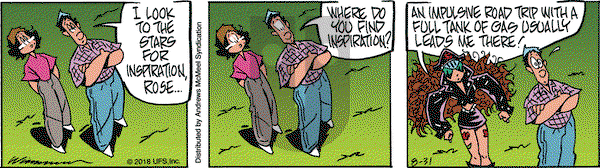 Rose is Rose on Friday August 31, 2018 Comic Strip