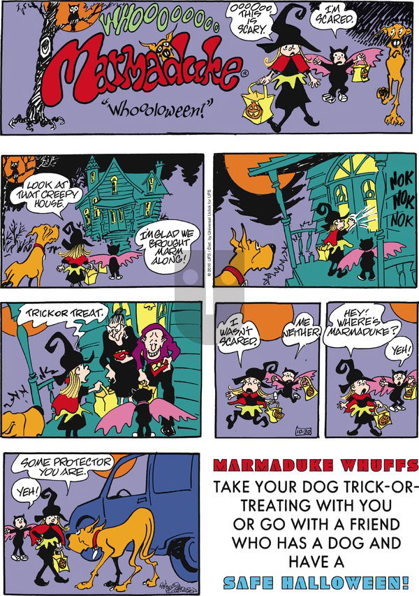 Marmaduke on Sunday October 30, 2016 Comic Strip