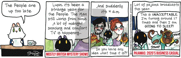 Breaking Cat News on Thursday July 30, 2020 Comic Strip