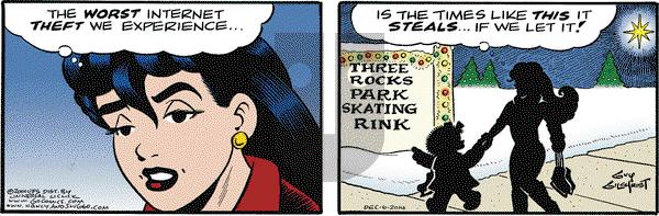Nancy on Saturday December 6, 2014 Comic Strip