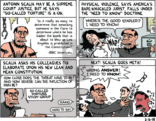 Ted Rall on Saturday February 16, 2008 Comic Strip