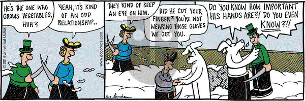 Overboard on Wednesday February 26, 2014 Comic Strip