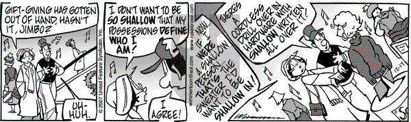 Rose is Rose on Monday December 17, 2007 Comic Strip