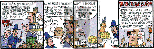 Monty on Wednesday November 26, 2008 Comic Strip