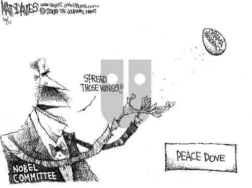 Matt Davies on Monday October 12, 2009 Comic Strip