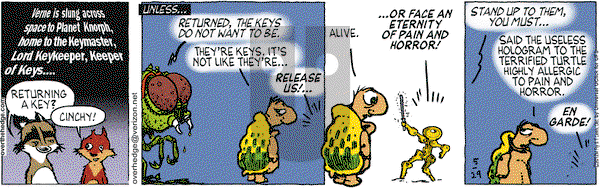 Over the Hedge on Tuesday May 29, 2012 Comic Strip