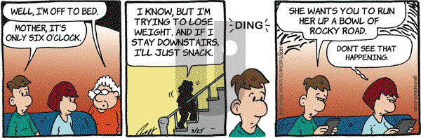 Lola on Wednesday March 25, 2020 Comic Strip