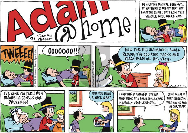 Adam@Home on Sunday April 19, 2009 Comic Strip