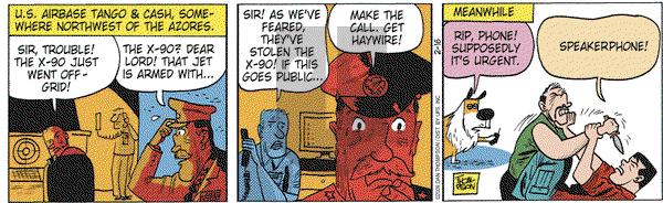 Rip Haywire on Monday February 16, 2009 Comic Strip