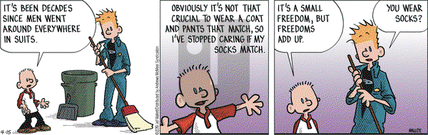 Frazz on Monday April 15, 2019 Comic Strip