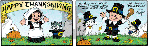 Nancy on Thursday November 24, 2016 Comic Strip