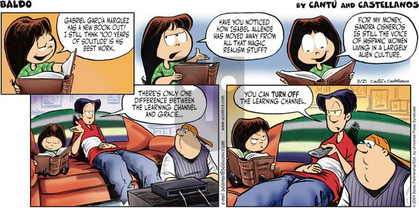 Baldo on Sunday March 21, 2004 Comic Strip