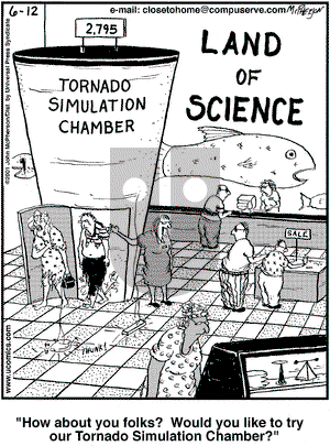 Close to Home on Tuesday June 12, 2001 Comic Strip