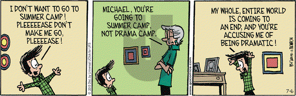 Grand Avenue on Monday July 6, 2015 Comic Strip