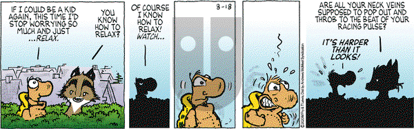 Over the Hedge on Tuesday August 18, 2020 Comic Strip