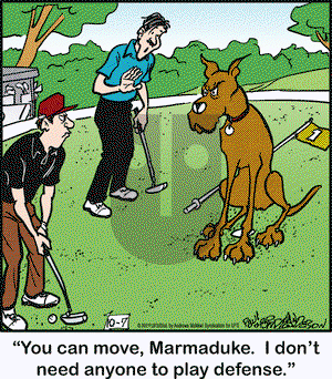 Marmaduke on Monday October 7, 2019 Comic Strip