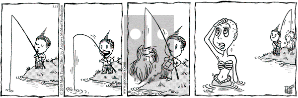 Lio on Tuesday March 13, 2018 Comic Strip
