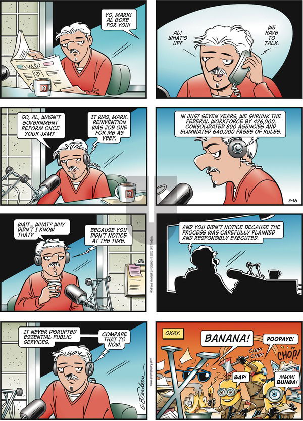 Doonesbury on Sunday March 16, 2025 Comic Strip