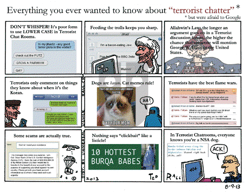 Ted Rall on Friday August 9, 2013 Comic Strip