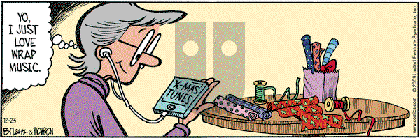 Grand Avenue on Wednesday December 23, 2009 Comic Strip