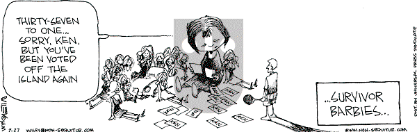 Non Sequitur on Thursday July 27, 2000 Comic Strip
