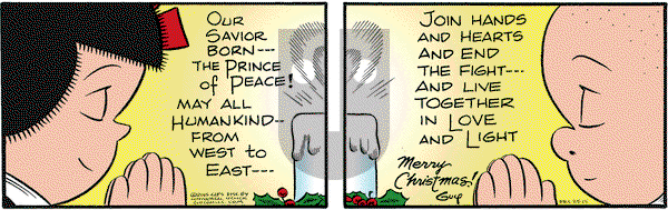 Nancy on Friday December 25, 2015 Comic Strip