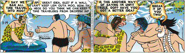 Alley Oop on Wednesday March 14, 2018 Comic Strip