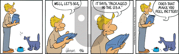 Arlo and Janis on Saturday October 6, 2018 Comic Strip