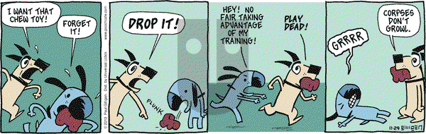 Pooch Cafe on Friday November 29, 2013 Comic Strip