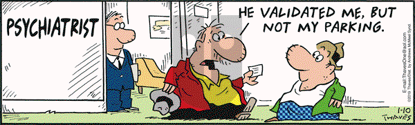 Frank and Ernest on Thursday January 10, 2019 Comic Strip
