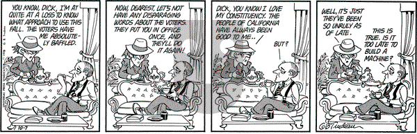Doonesbury on Saturday October 7, 1978 Comic Strip