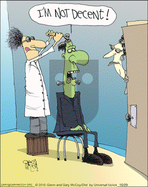 The Flying McCoys on Tuesday October 29, 2013 Comic Strip