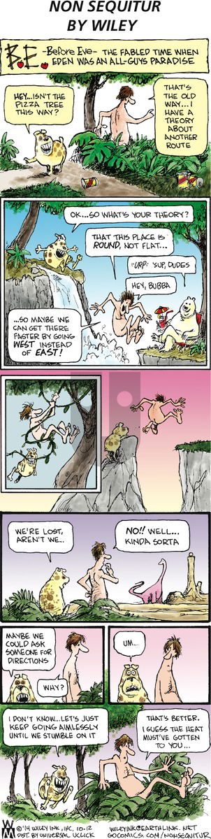 Non Sequitur on Sunday October 12, 2014 Comic Strip