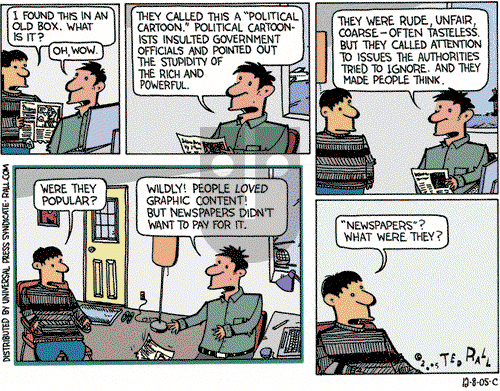 Ted Rall on Monday December 12, 2005 Comic Strip