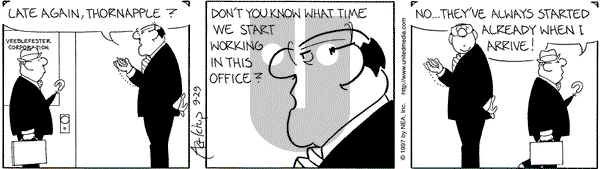 The Born Loser on Monday September 29, 1997 Comic Strip