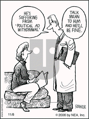 Moderately Confused on Wednesday November 8, 2006 Comic Strip