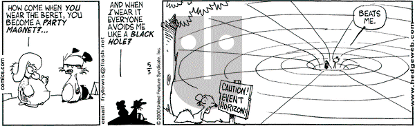 Over the Hedge on Thursday May 4, 2000 Comic Strip