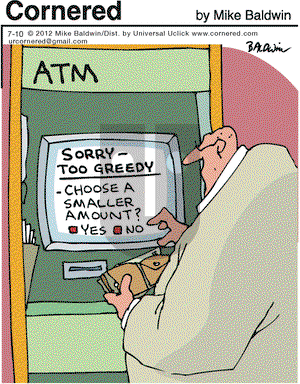 Cornered on Tuesday July 10, 2012 Comic Strip