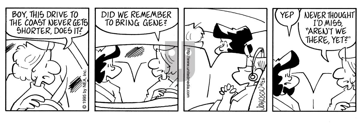 Arlo and Janis - Monday June 26, 1995 Comic Strip