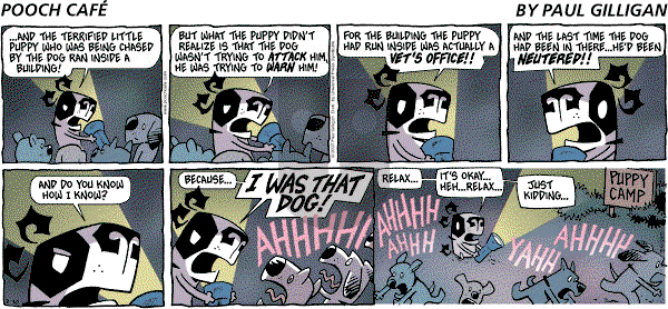 Pooch Cafe - Sunday September 30, 2007 Comic Strip