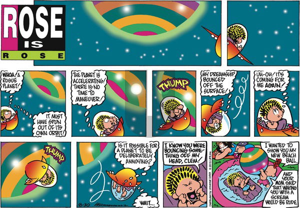 Rose is Rose on Sunday August 30, 2015 Comic Strip